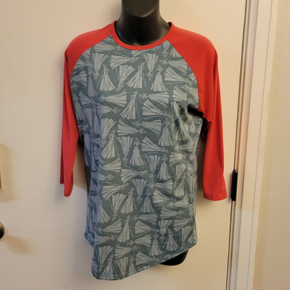 Lularoe Sleeping beauty 3/4 sleeve shirt